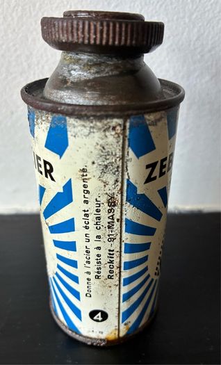 Vintage Metal Polish Tin