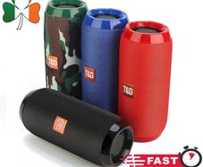 TG117 Portable Bluetooth Speaker Waterproof Outdoor FM Radio TF Bass Speakers