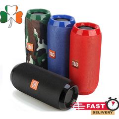 TG117 Portable Bluetooth Speaker Waterproof Outdoor FM Radio TF Bass Speakers