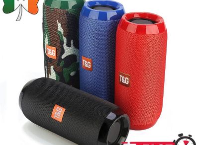 TG117 Portable Bluetooth Speaker Waterproof Outdoor FM Radio TF Bass Speakers