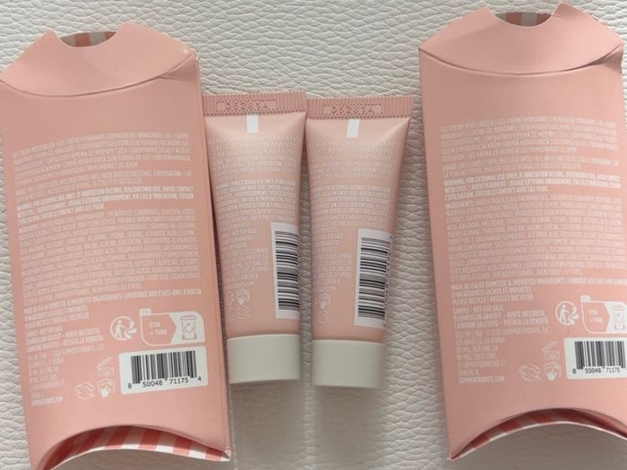 Summer Fridays Cloud Dew Gel Cream Moisturiser 10ml x 2