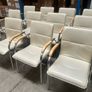 Office Chairs x 12 (Cream) Image 9