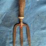 Vintage garden fork Image 2