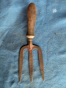 Vintage garden fork