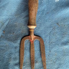 Vintage garden fork
