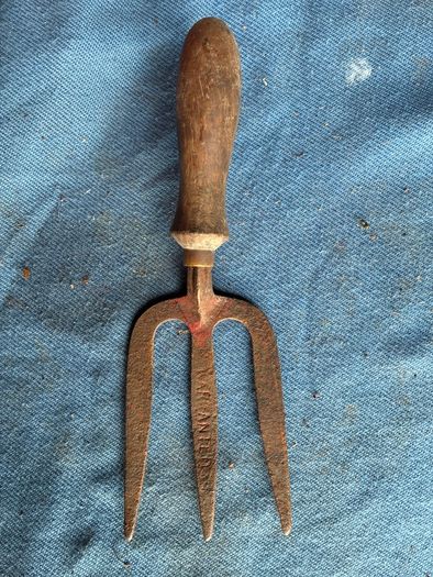 Vintage garden fork