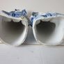 Antique Blue/White  Victorian Boy/Girl  Bisque Figurines  circ 1800s Image 9