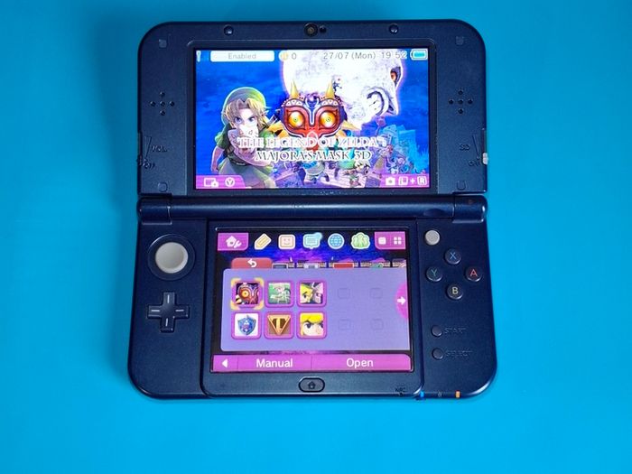 New 3DS XL Metallic Blue (Modded)