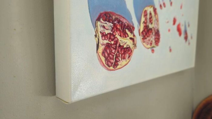 Original Oil Painting  POMEGRANATE