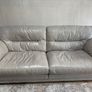 Leather Sofa/ Arm Chair/ Footstool Image 3