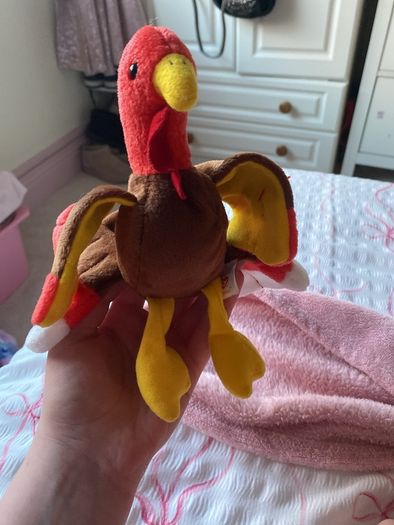 Beanie babies globbles rare discontinued turkey