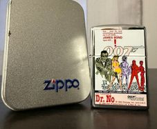 James Bond zippo collection