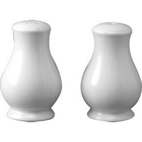 12x White Churchill Salt 3.25" (8.4cm)