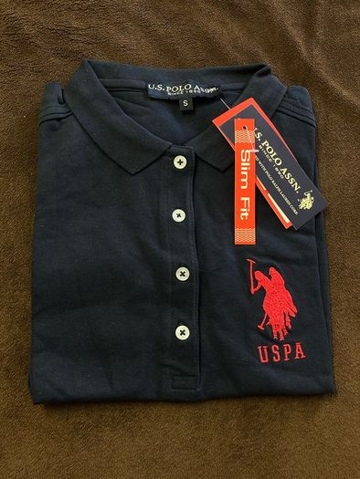 US Polo Assn Slim Fit Polo Shirt for Women