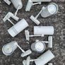 LED Track Spotlights and Track Rails Excellent Condition Image 6