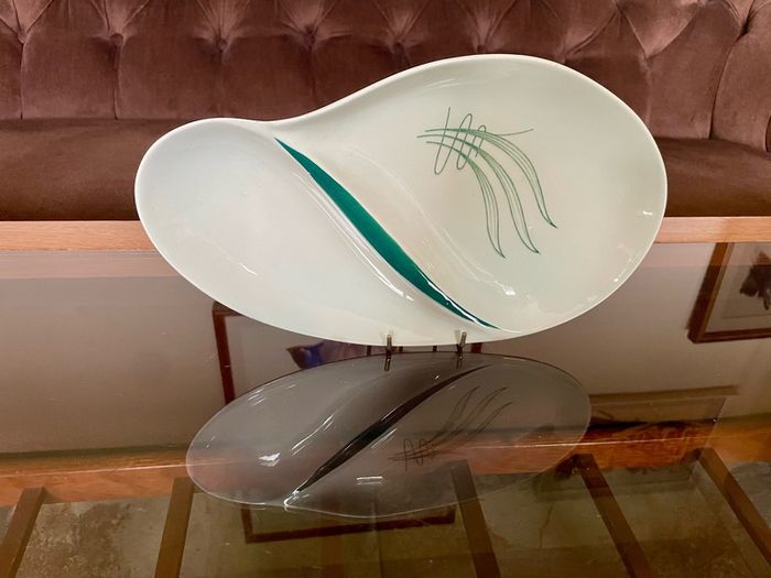 Vintage green Carlton ware Windswept Design 1950s 60s