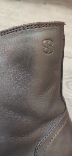 S. Oliver leather ankle boots size 39/6