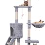 NEW SALE | 145cm Cat Scratch Posts Multi-Level Stable Cat Climbing Tower Cat Activity Trees with Ladder, Indoor Pet Activity Furniture Play House for Kitty Kitten Image 2