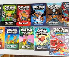 Collection of Dav Pilkey books (x11) all brand new