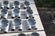 2 Way 20mm U Conduit Galvanised Box x 17