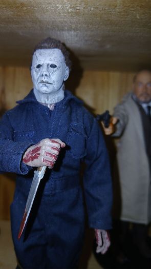 Halloween Michael Myers, Doctor Loomis and Laurie Strode 1/12 figures