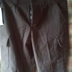 black moleskins combat trousers