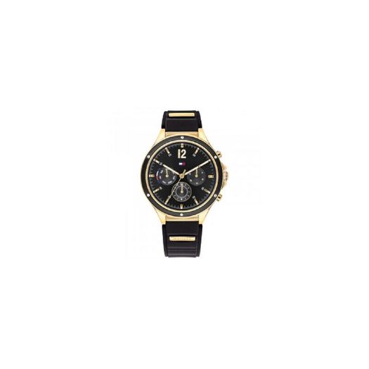 Tommy Hilfiger Eve Womens Watch Black Silicone - Warranty - Free Delivery / Collect
