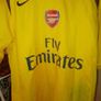 Arsenal 06/7 Away Shirt M Image 4