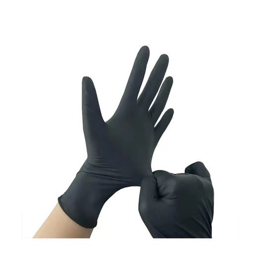 50PCS Bagged Disposable Gloves Black Disposable Gloves Household Kitchen Cooking Tools Car Wash Household Cleaning