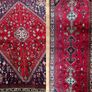 Beautiful Persian Abadeh Runner and Matching Rug Carpet Image 2