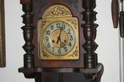 Large German Junghans Free Swinger Vienna Regulator Wall Clock -85cm x 41cm x 20cm works well