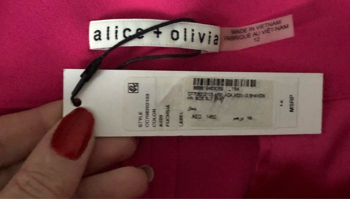 Alice & Olivia trousers - sz 14/16