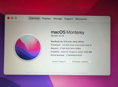 MacBook air 2015 13 inch