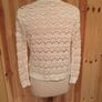 Cream Knit Cardigan Image 4