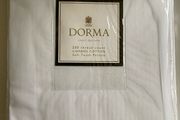 Dorma Fitted Sheet and pillow cases White