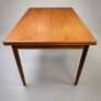 Elegant Mid-Century Danish Teak Extending Dining Table Image 7