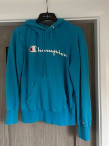 Champion hoodie mens blue