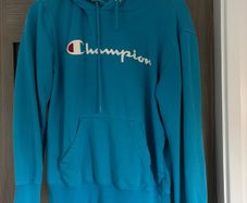 Champion hoodie mens blue