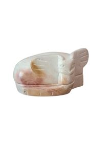 Kenyan Soapstone Carved Elephant Trinket Box