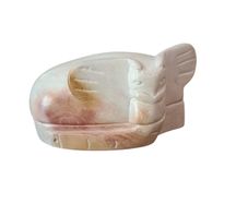 Kenyan Soapstone Carved Elephant Trinket Box