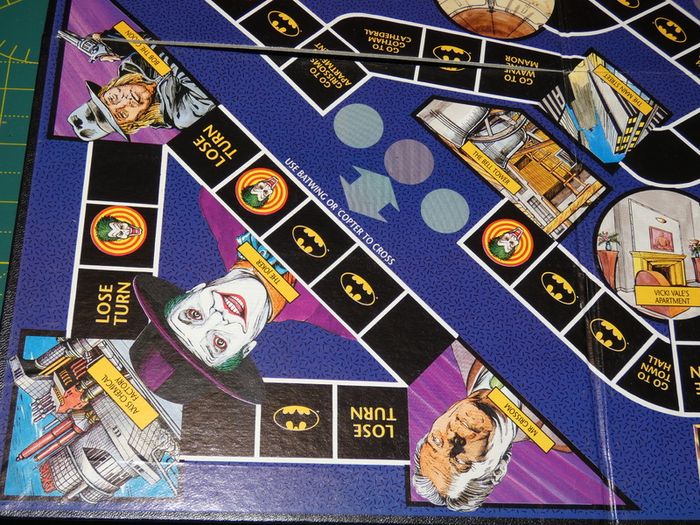 Rare Batman The Game 1989 Paul Lomond Games Made In Uk Unused