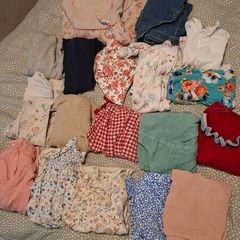 9-12 & 12-18 month baby girls clothes bundle