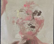 Original Contemporary painting Irish Art Portrait of Woman abstract art Gift
