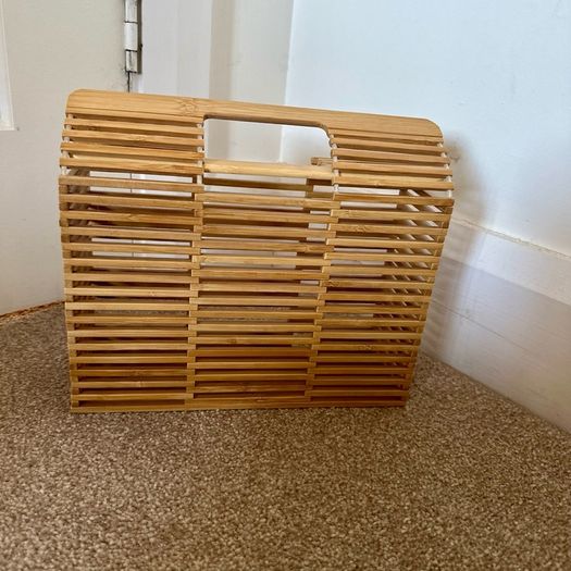 Bamboo Handbag Basket