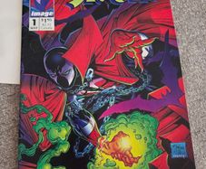 SPAWN issue 1 first print comic