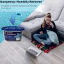 Dehumidifier Tubs 500ml Pack of 10 Moisture Absorber Condensation Remover for Damp, Mould, Moisture in Home, Kitchen, Wardrobe, Bedroom, Caravan, Office, Garage, Bathroom, Blue Image 2
