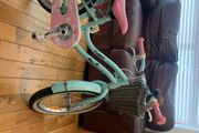 18 Inch Verve Star kids Bike with Basket Mint color