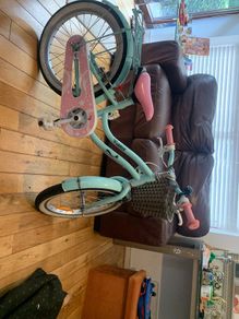 18 Inch Verve Star kids Bike with Basket Mint color