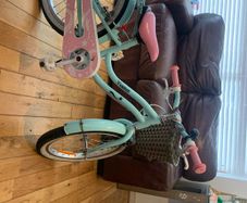 18 Inch Verve Star kids Bike with Basket Mint color