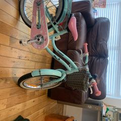 18 Inch Verve Star kids Bike with Basket Mint color